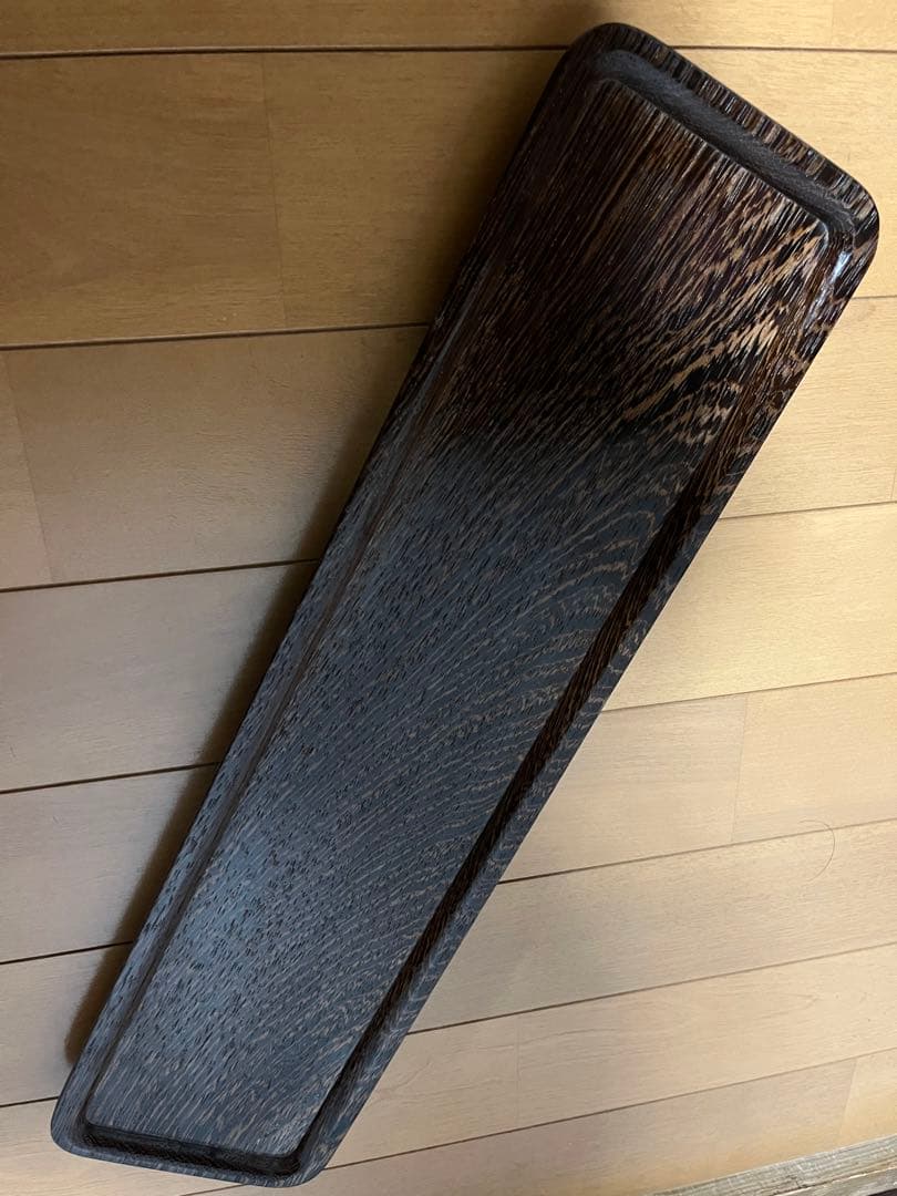 煎茶道具 紫丹一文字盆 尺五