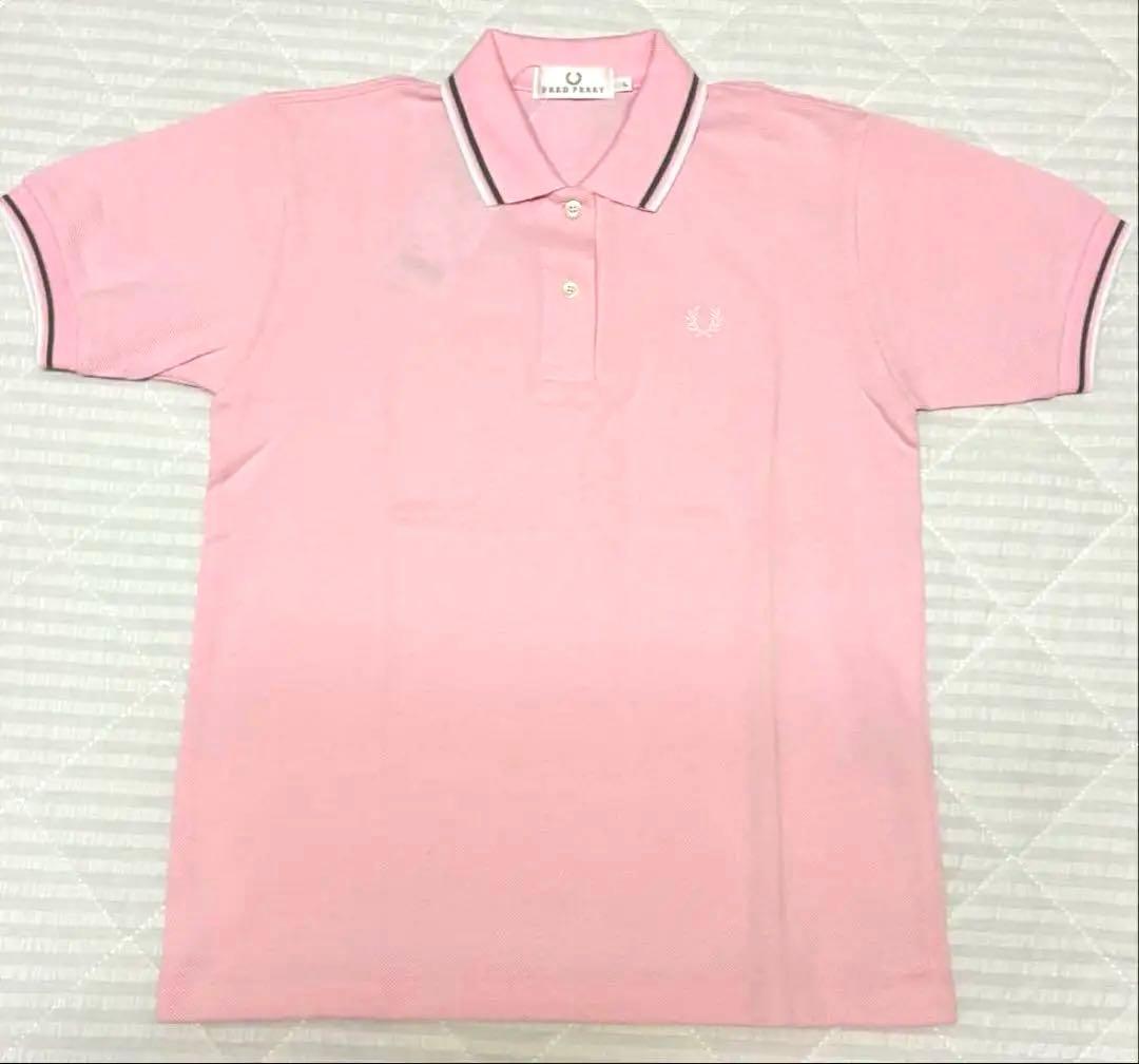 【新品・タグ付✨レアカラー】FRED PERRY ポロシャツ 桜ピンク Lサイズ
