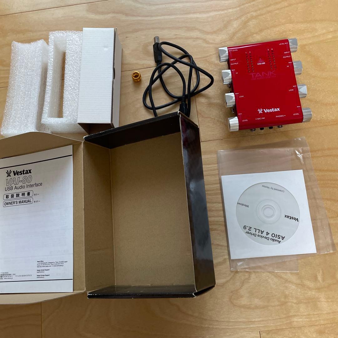 Vestax VAI-80 USBオーディオインターフェース