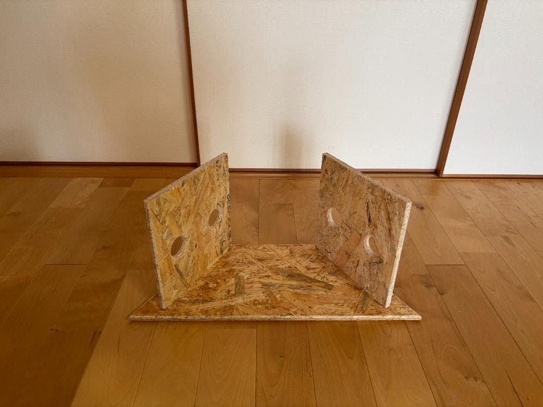 ヘキサゴンテーブル ヘキサテーブル 囲炉裏テーブル 組み立て式 OSBボード