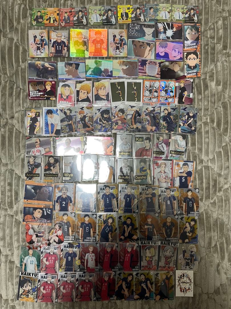 ハイキュー ポストカード クロニクル カード 映画特典 ステッカー 紙等纏め売り