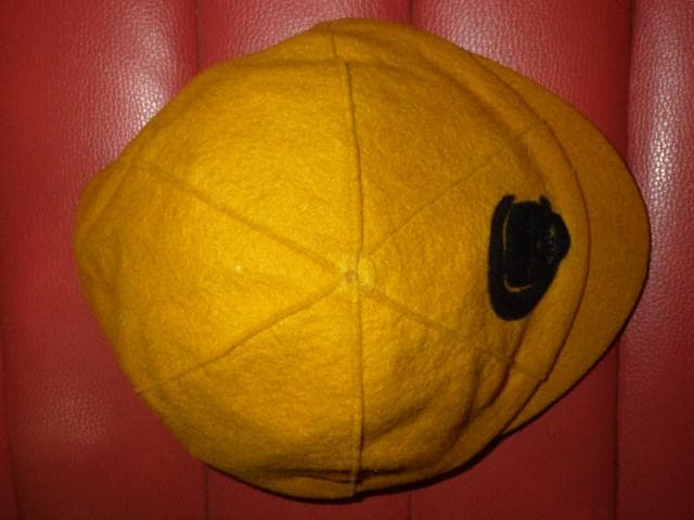 50’S★ΒΘΠ★スカル★キャップ★帽子★カレッジ★ワッペン★インテリア雑貨★