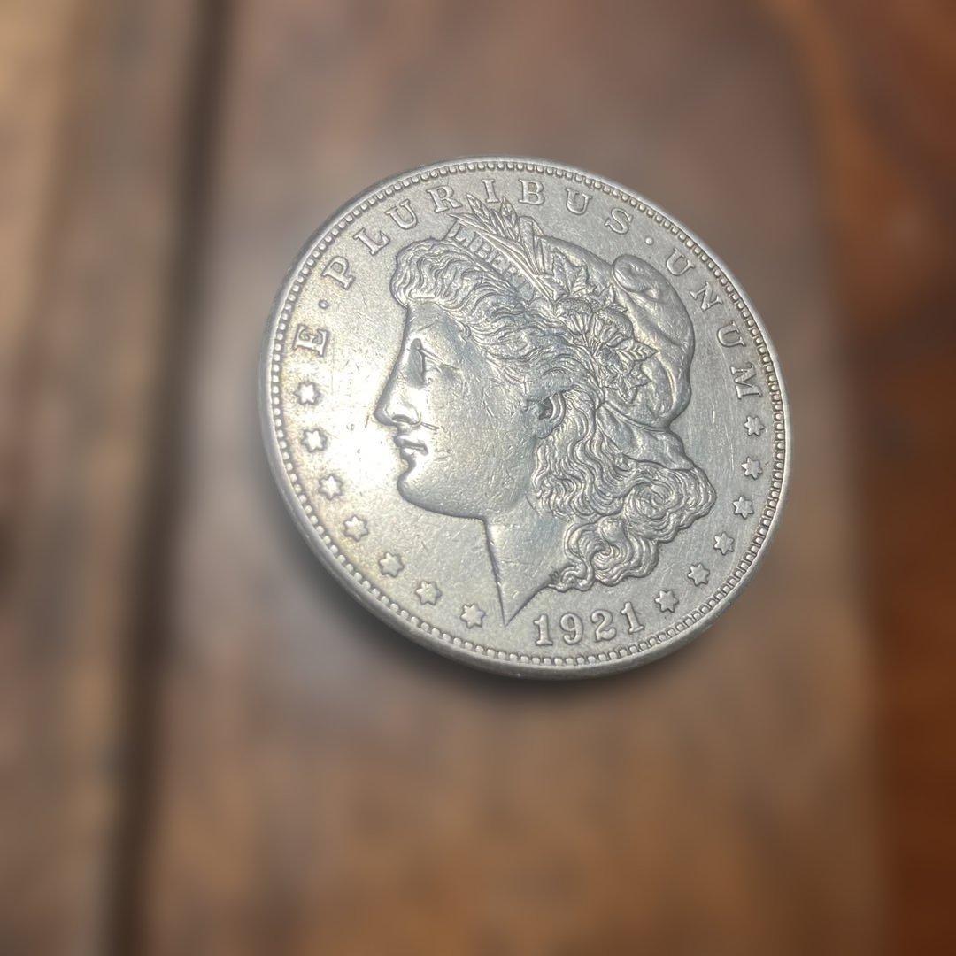 1921 モルガン・ダラー 銀貨 - メルカリ