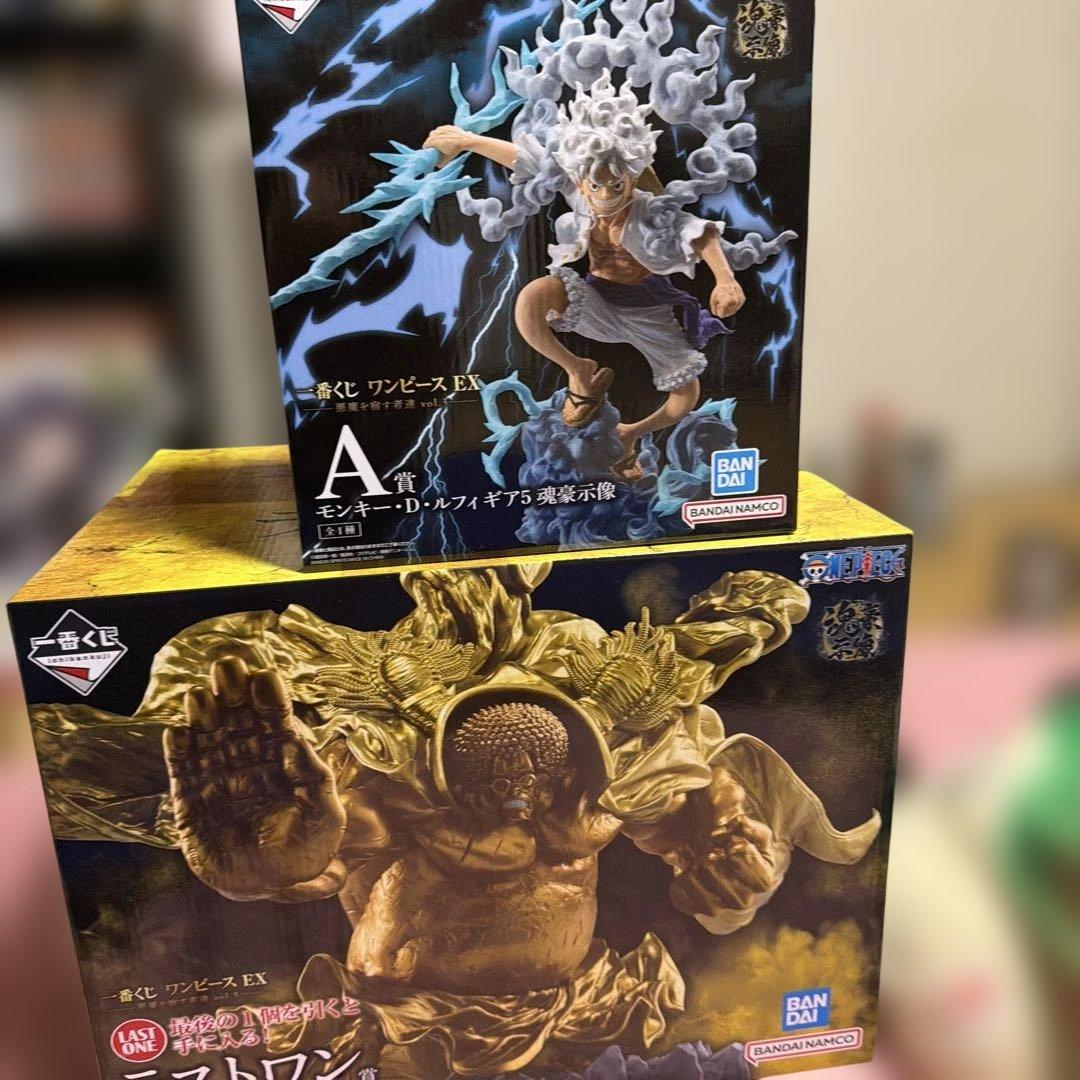 一番くじ ワンピースEX 悪魔を宿す者達Vol.3 Aラストワン 2体セット