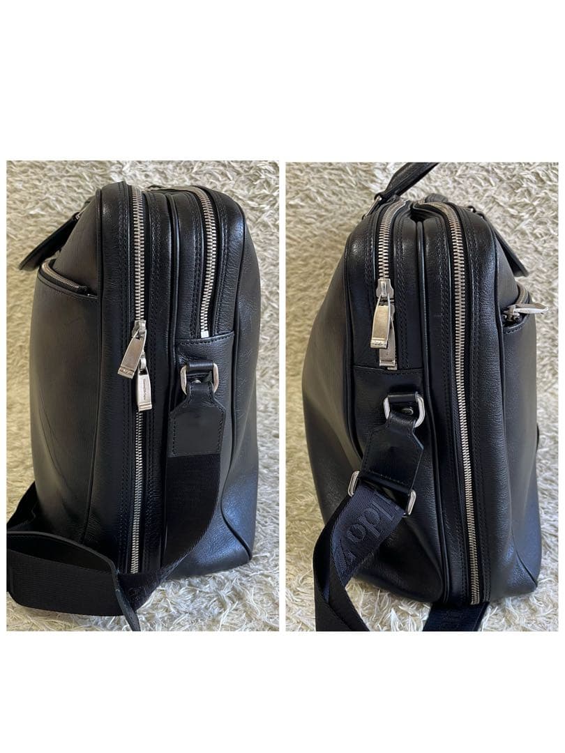 Ermenegildo Zegna バッグ 黒 大容量 2way ビジネス