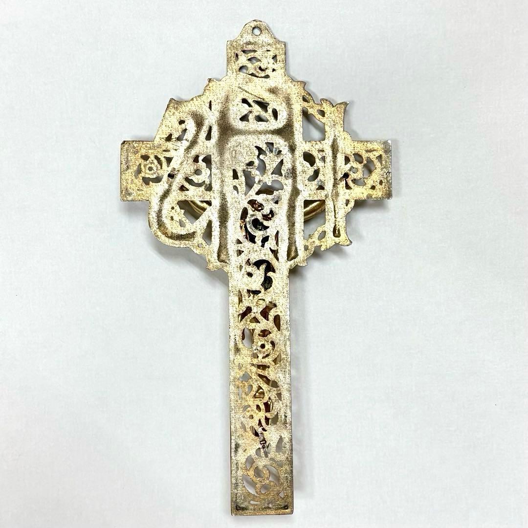 アメリカ アンティーク 聖イエス 壁掛けクロス 超大型