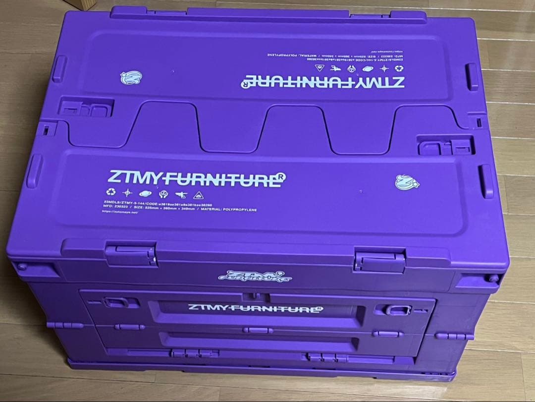 ZUTOMAYO CONTAINER BOX （Purple） ずとまよ