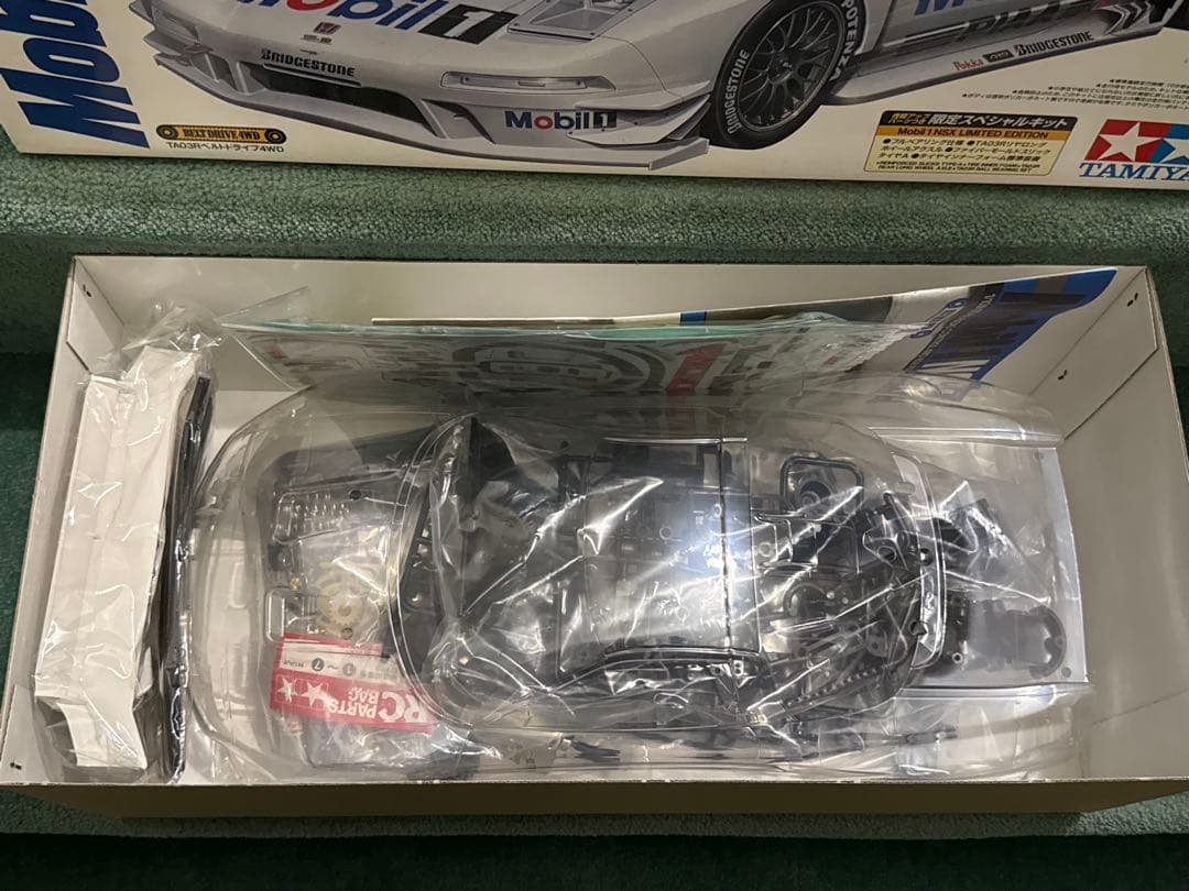 タミヤ☆Mobil 1 NSX TAO3Rベルトドライブ4WD限定SPキット
