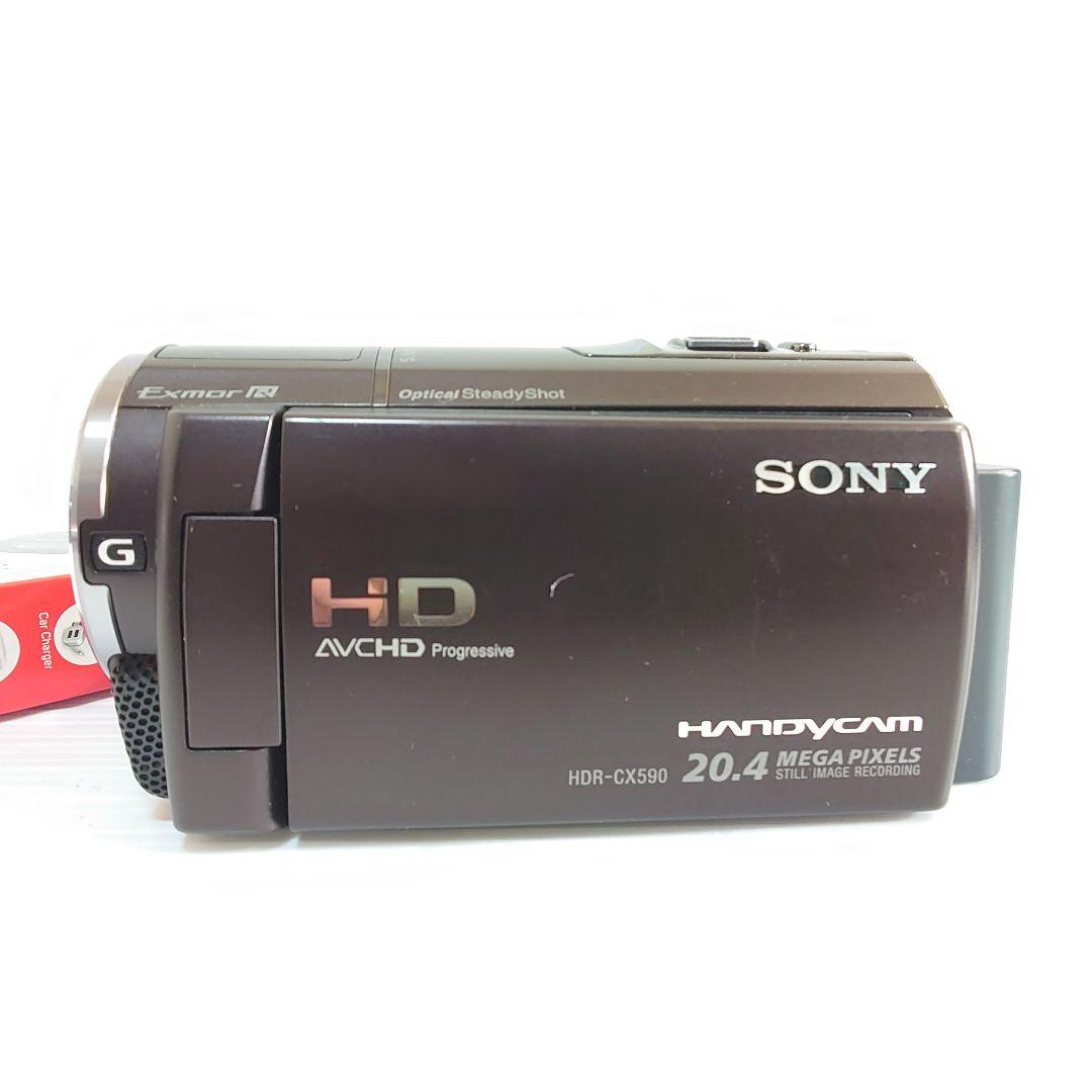 動作確認OK】SONY Handycam HDR-CX590V
