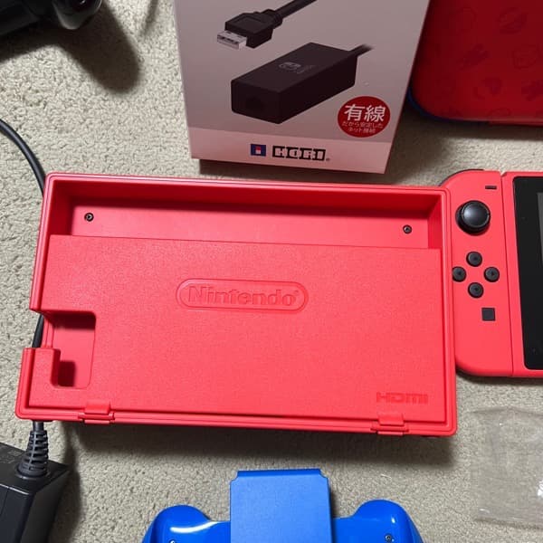 Nintendo Switch マリオレッド×ブルーセット 本体 + プロコン