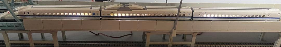 全車純正室内灯付き　KATO 700系新幹線 のぞみ