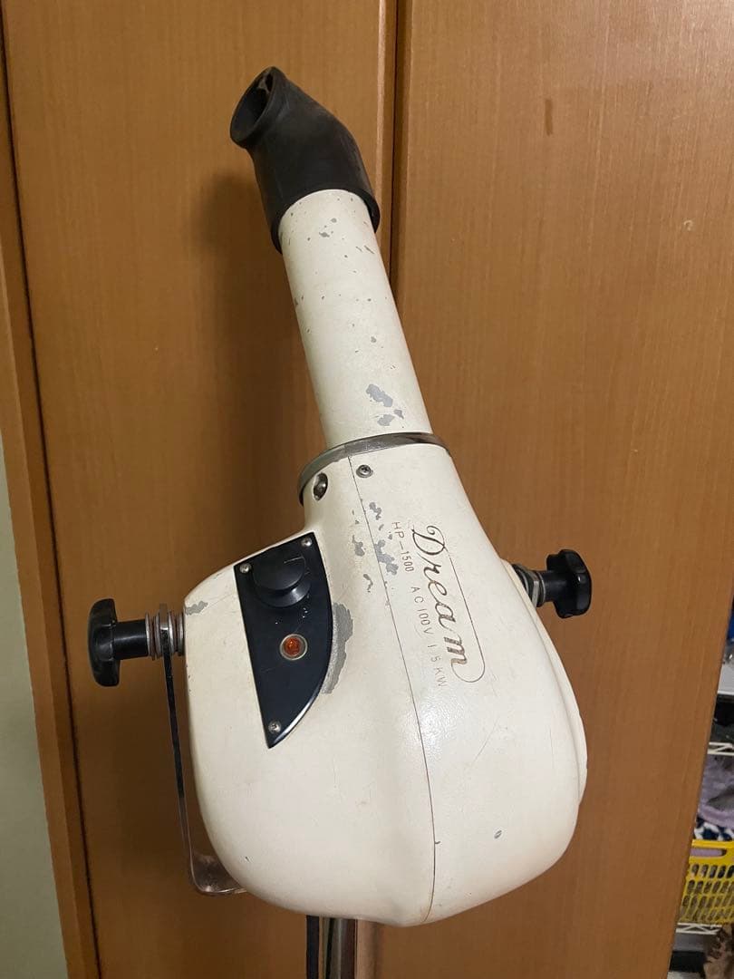 ドリーム産業　HP1500 犬　スタンドドライヤー ペット用業務用ドライヤー】ドリーム産業 スタンド式HP-1500 ホワイト