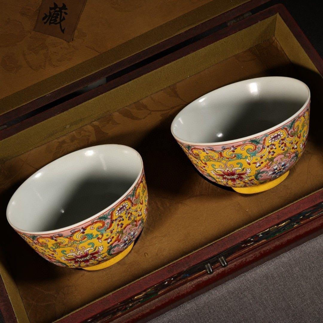 中国古美術 唐物旧蔵 大清雍正年御製粉彩 官窯