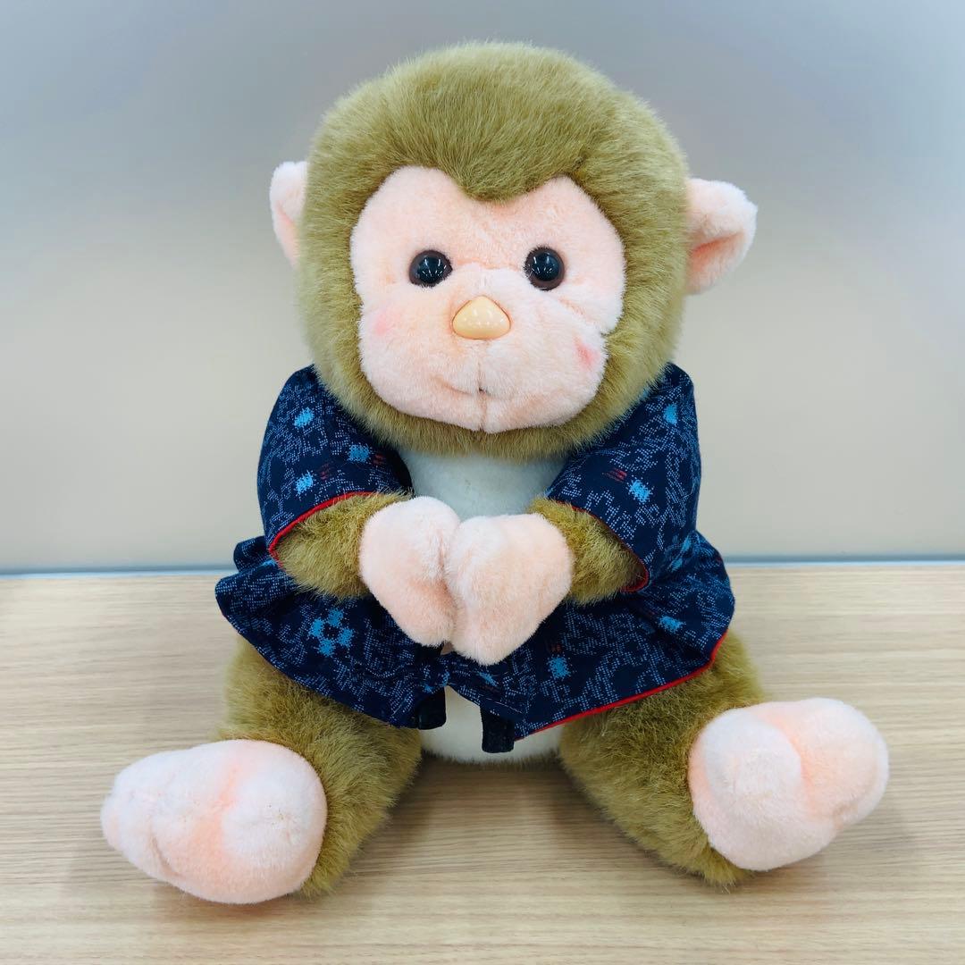 希少　レトロ　日光猿軍団　ぬいぐるみ　サンライク