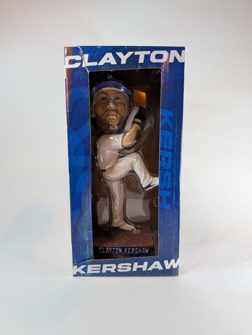 【引退】クレイトン・カーショウ ドジャース ボブルヘッド MVP記念 限定 レア