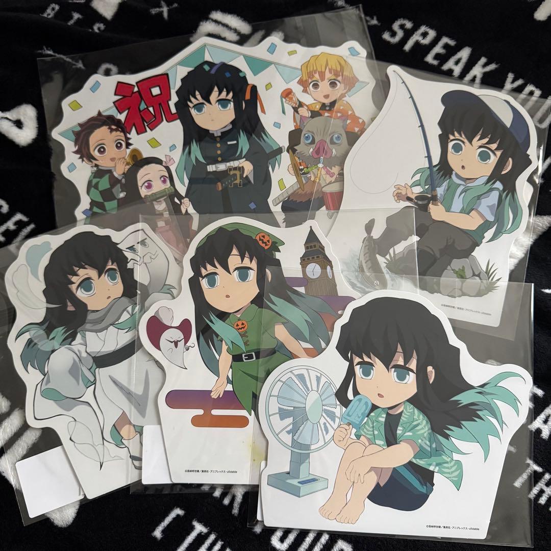 鬼滅の刃みにきゃら5周年記念大集合くじ時透無一郎2024スタンディ色紙