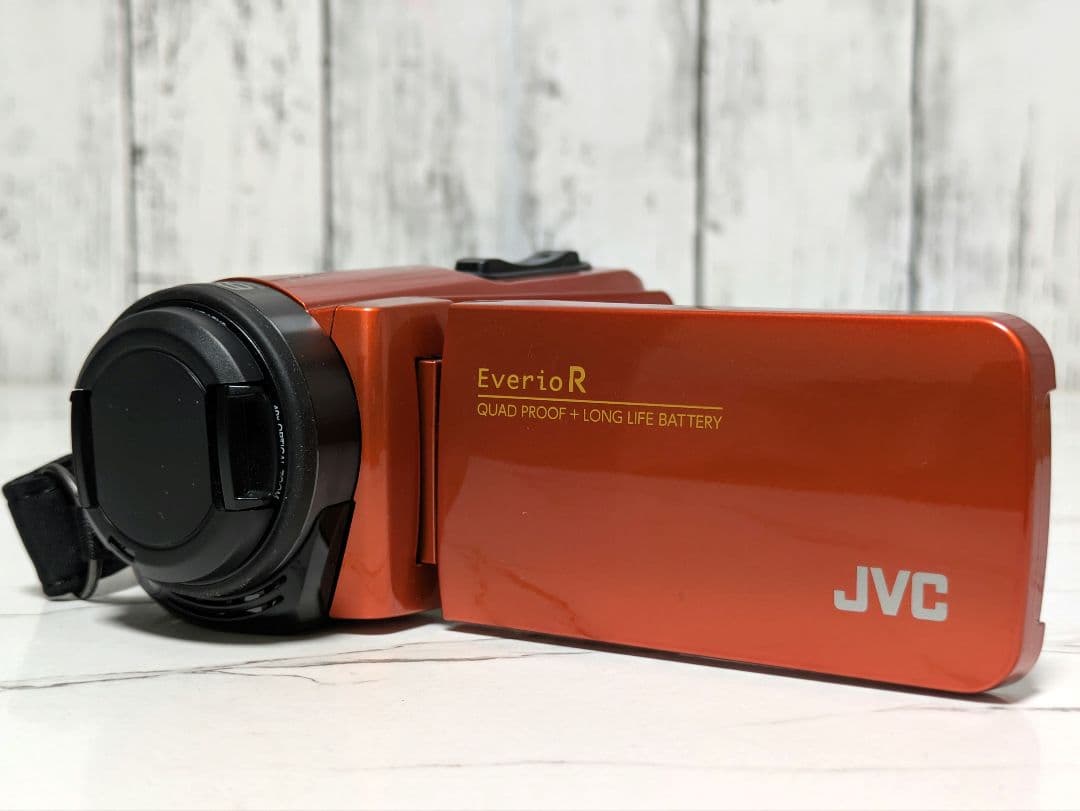 JVC GZ-RX680 Wi-Fi内蔵 オレンジ 防水機能付き JVC GZ-RX680 Wi-Fi