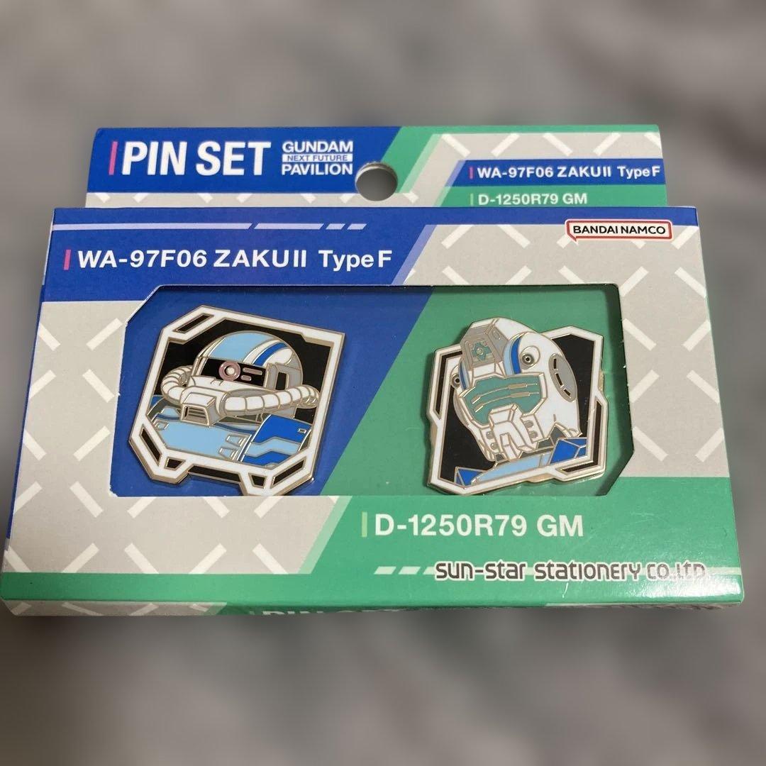 ザク&ジム 関西万博ガンダムパビリオン限定ピンバッジセット - メルカリ
