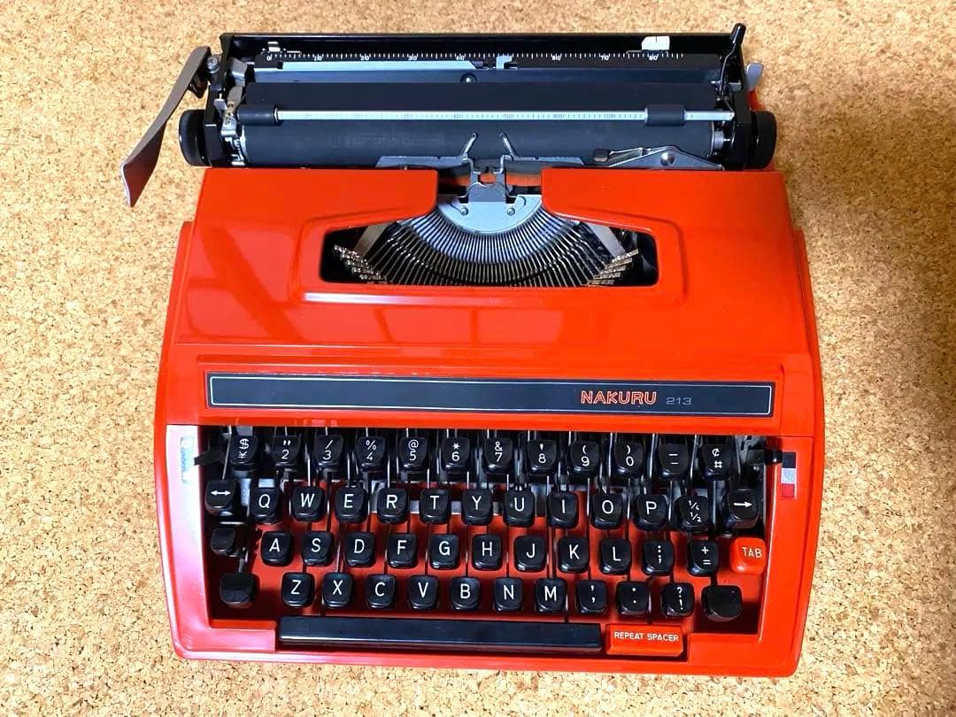 《完動品》英文タイプライター　NAKURU213　brother