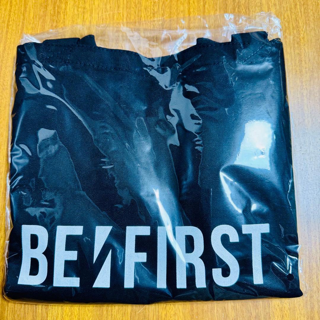 BE:FIRST 初期ロゴトートバッグ BE:FIRST ロゴトートバック 初期 公式