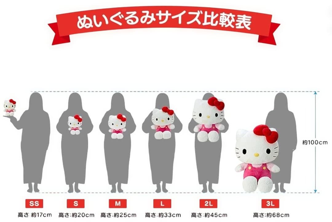 【残り1個】サンリオ ぬいぐるみ シナモロール 3L