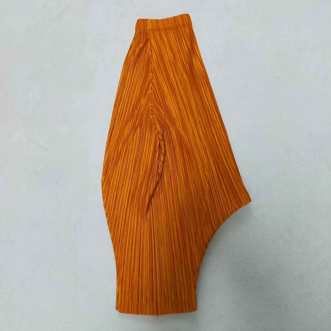 美品　プリーツプリーズ　サルエルパンツ　変形パンツ