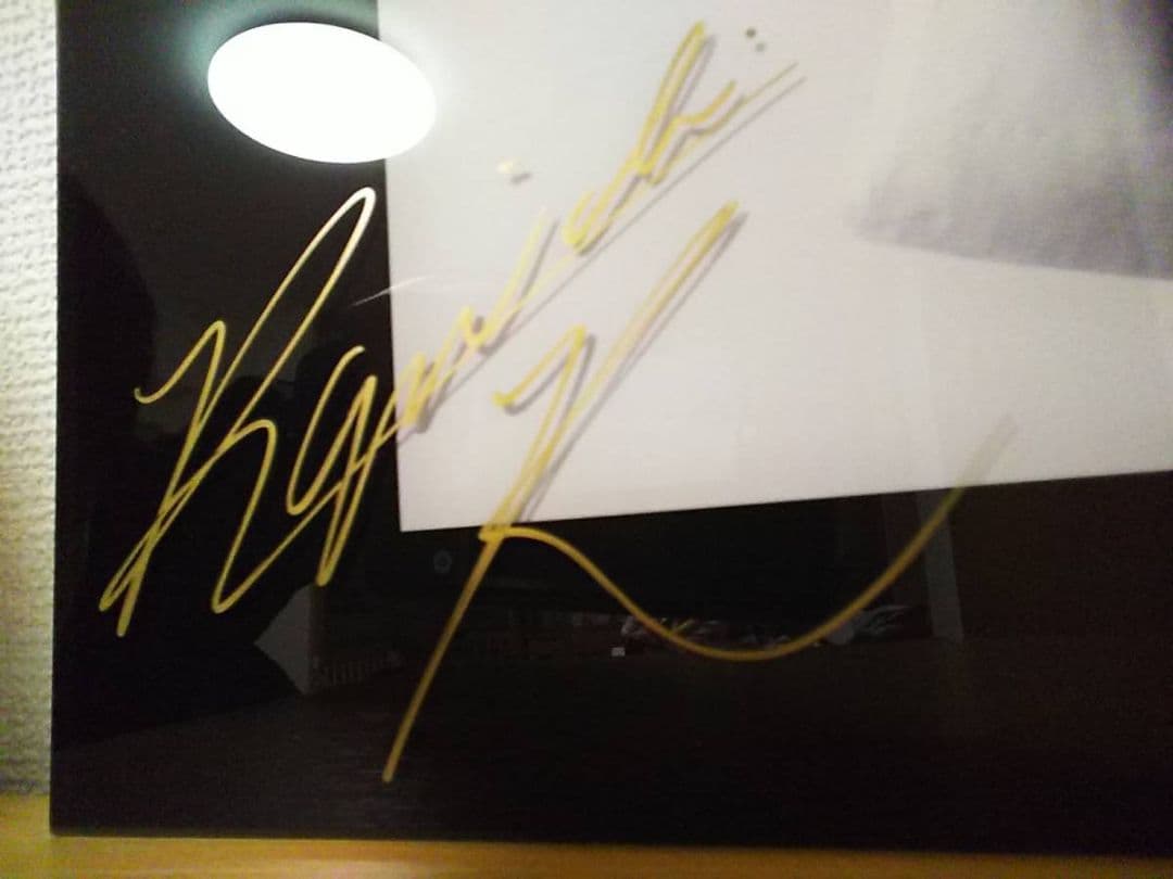 河村隆一ジャパネスク直筆サイン入り写真パネル展示会LUNA SEAルナシー