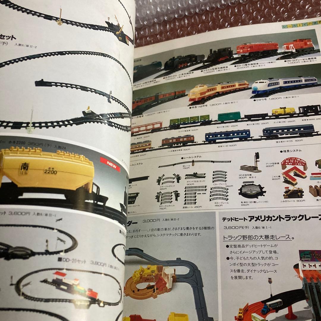 TOMY カタログ　1979 トミカ　プラレール　ぜんまい　AFX