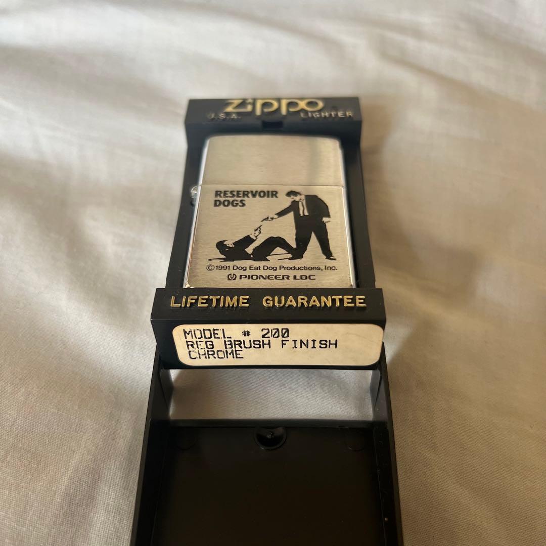 新品 非売品 レザボアドッグス ジッポ zippo クエンティンタランティーノ