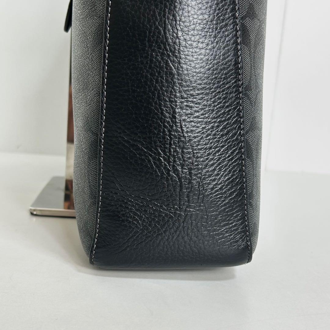 ✅【美品】定価12.1万　メンテ済み　コーチ　ビジネスバッグ　COACH レザー