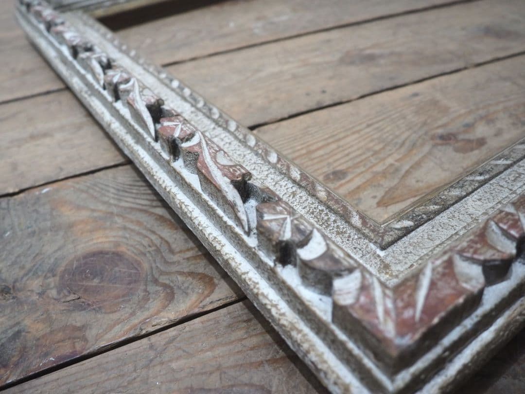 1248 レトロな額縁 P20 アートフレーム 油彩 水彩 画材 ビンテージ