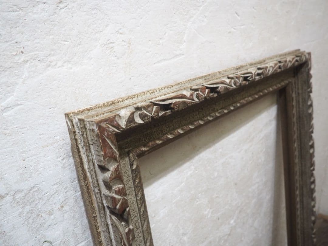1248 レトロな額縁 P20 アートフレーム 油彩 水彩 画材 ビンテージ