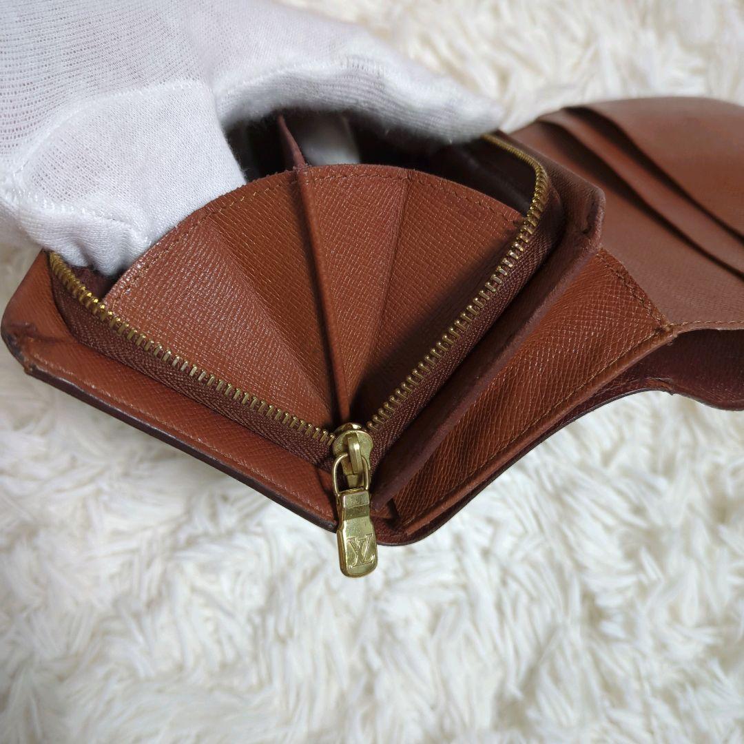 ルイヴィトン✨モノグラム ポルトモネビエ トレゾール 二つ折り財布 L