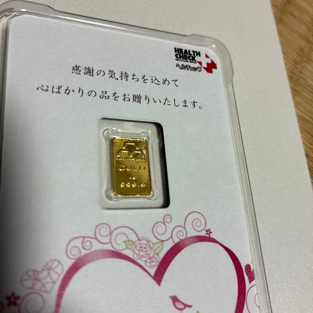 インゴット FINEGOLD 999.9 1g 金 NIHON MATERIAL｜K24インゴット 1g