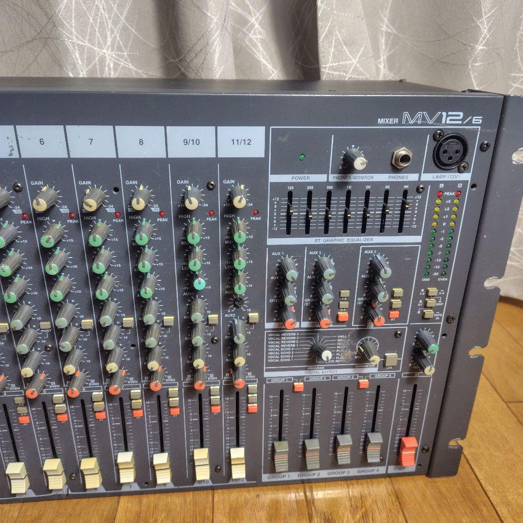 Yamaha MV12/6 アナログミキサー