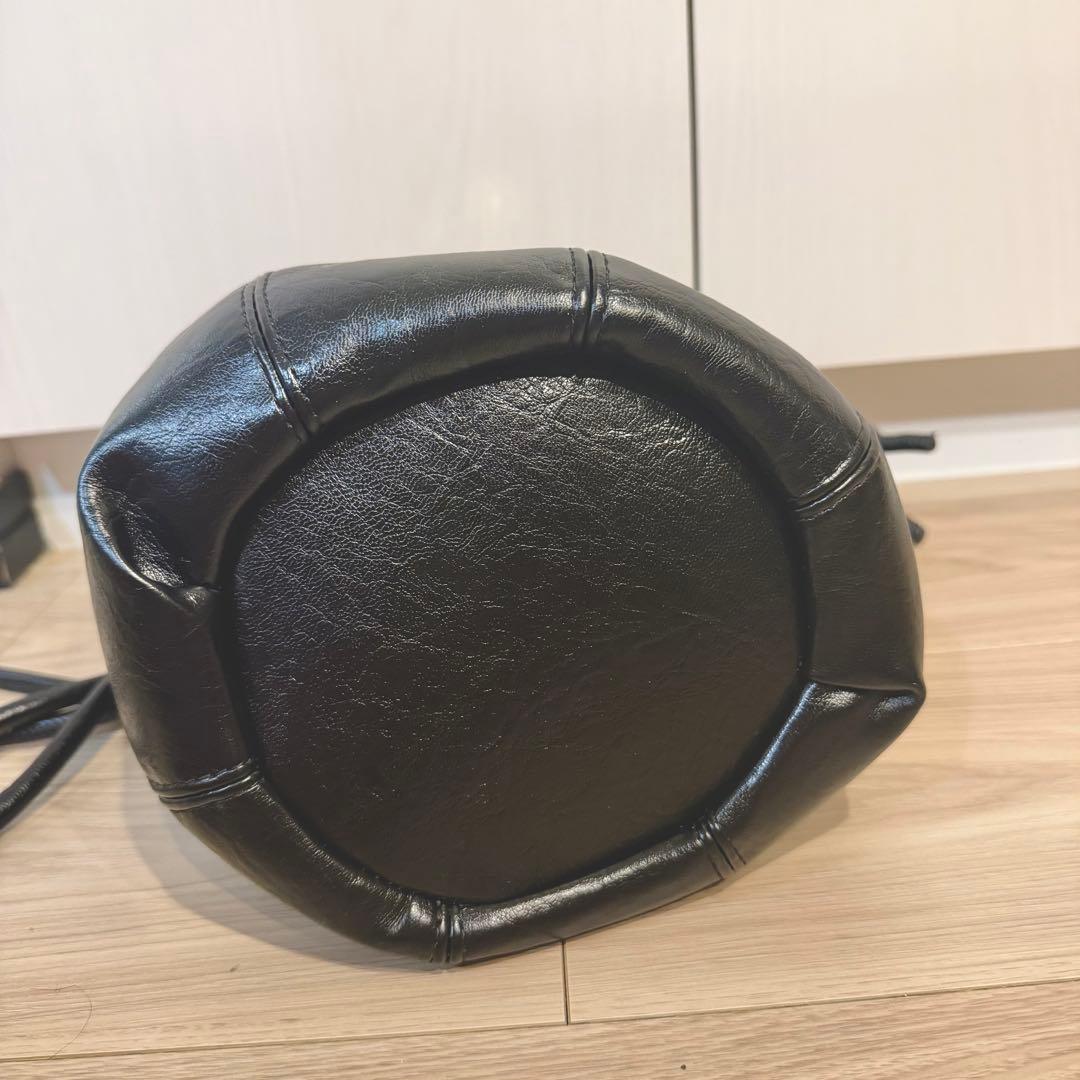 新品　Agnes b ブラック　ショルダーバック