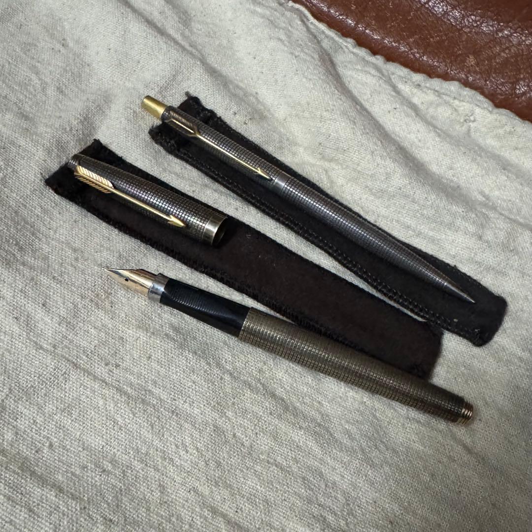 パーカー　14K 万年筆　CROSS ボールペン などまとめて　おまけ付き