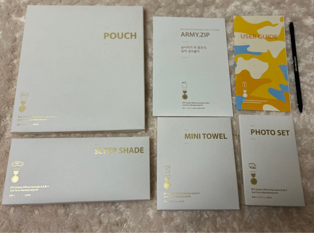 BTS 韓国FC2期 特典セット 【未使用品】