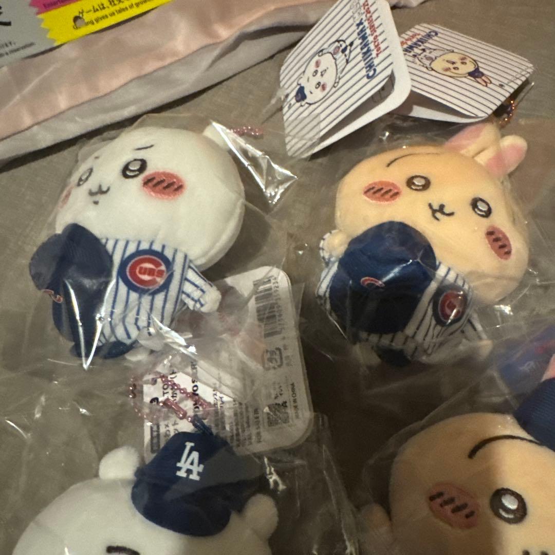 最安値 ちいかわ mlb マスコット ぬいぐるみ 2種セット