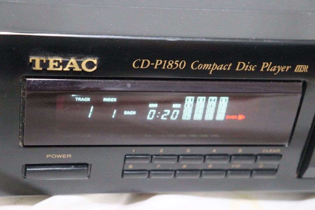 TEAC ティアック CD-P1850 CDプレーヤー - メルカリ