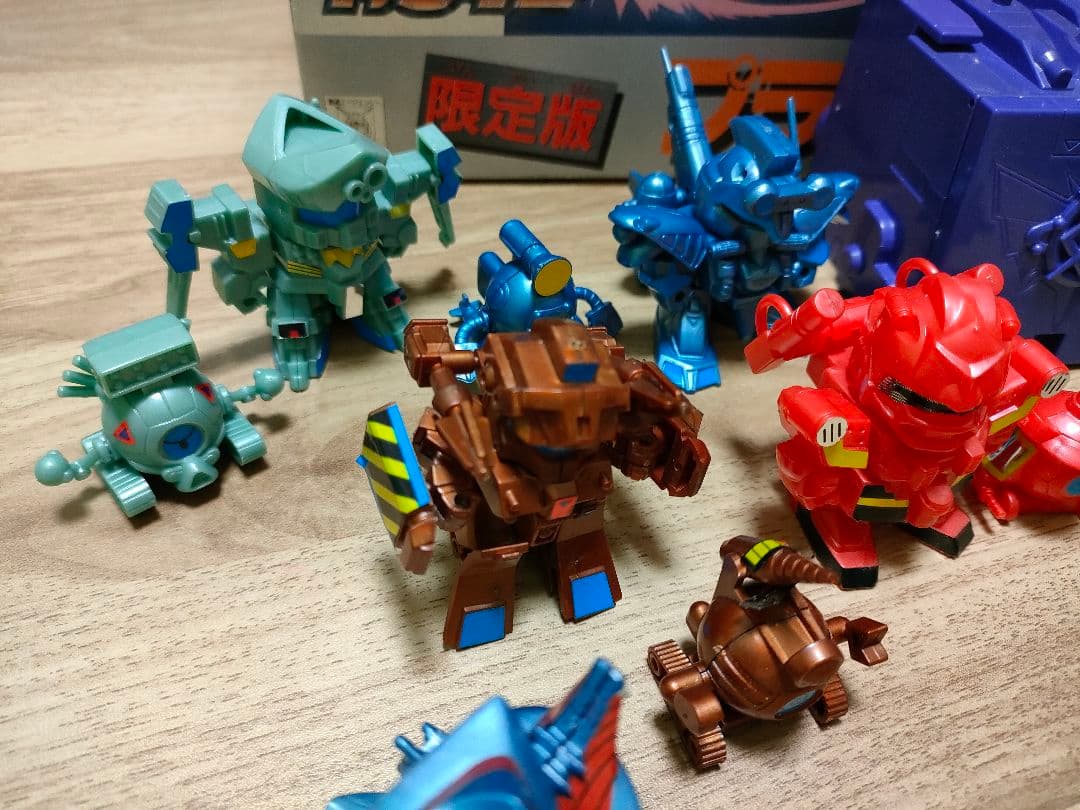 バンダイ 元祖SDガンダム ガンダムフォース　プラズアーマーセット 限定版