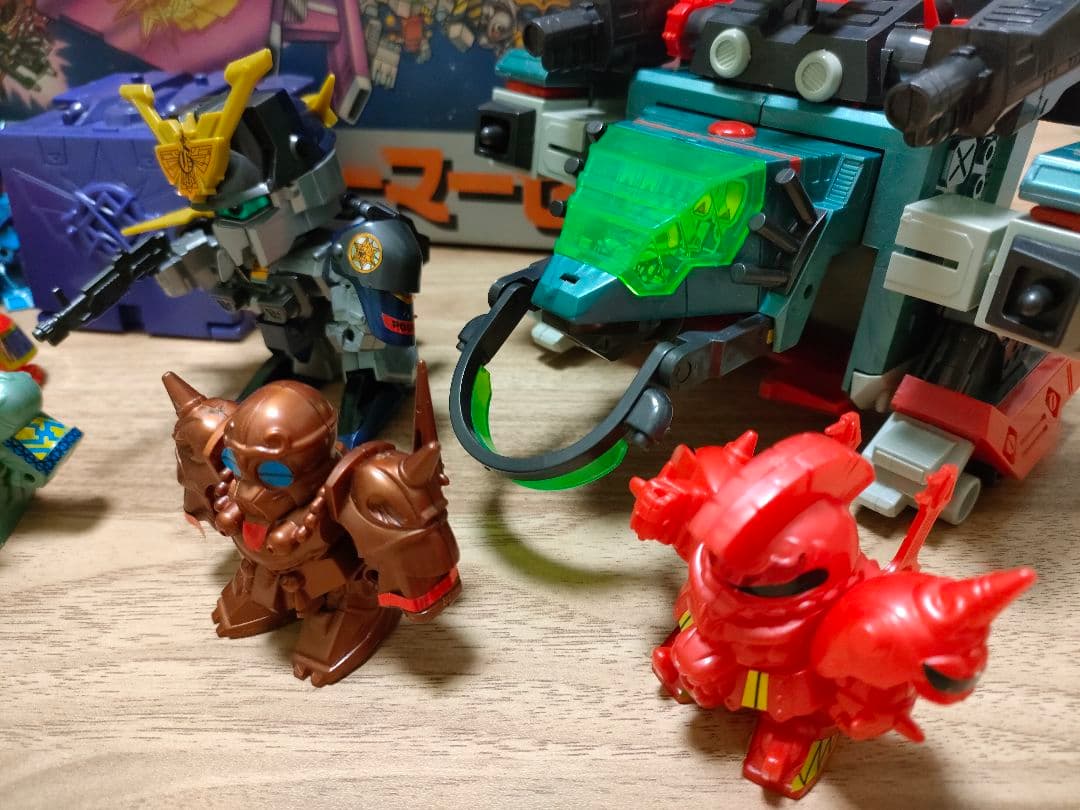 バンダイ 元祖SDガンダム ガンダムフォース　プラズアーマーセット 限定版