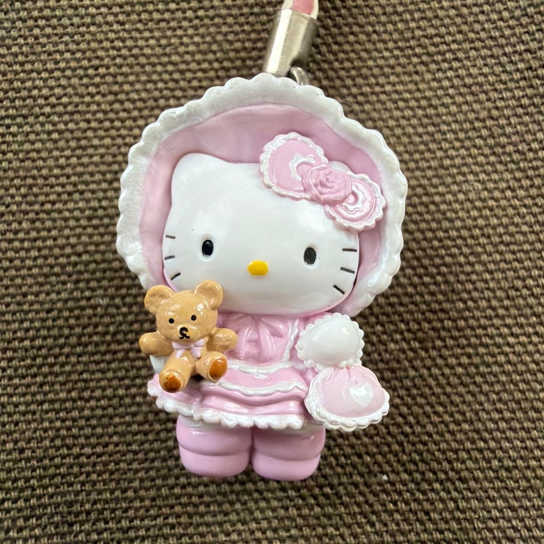 ご当地キティ 嶽本野ばら ロリータ パンク 根付け ストラップ 中古 2点セット