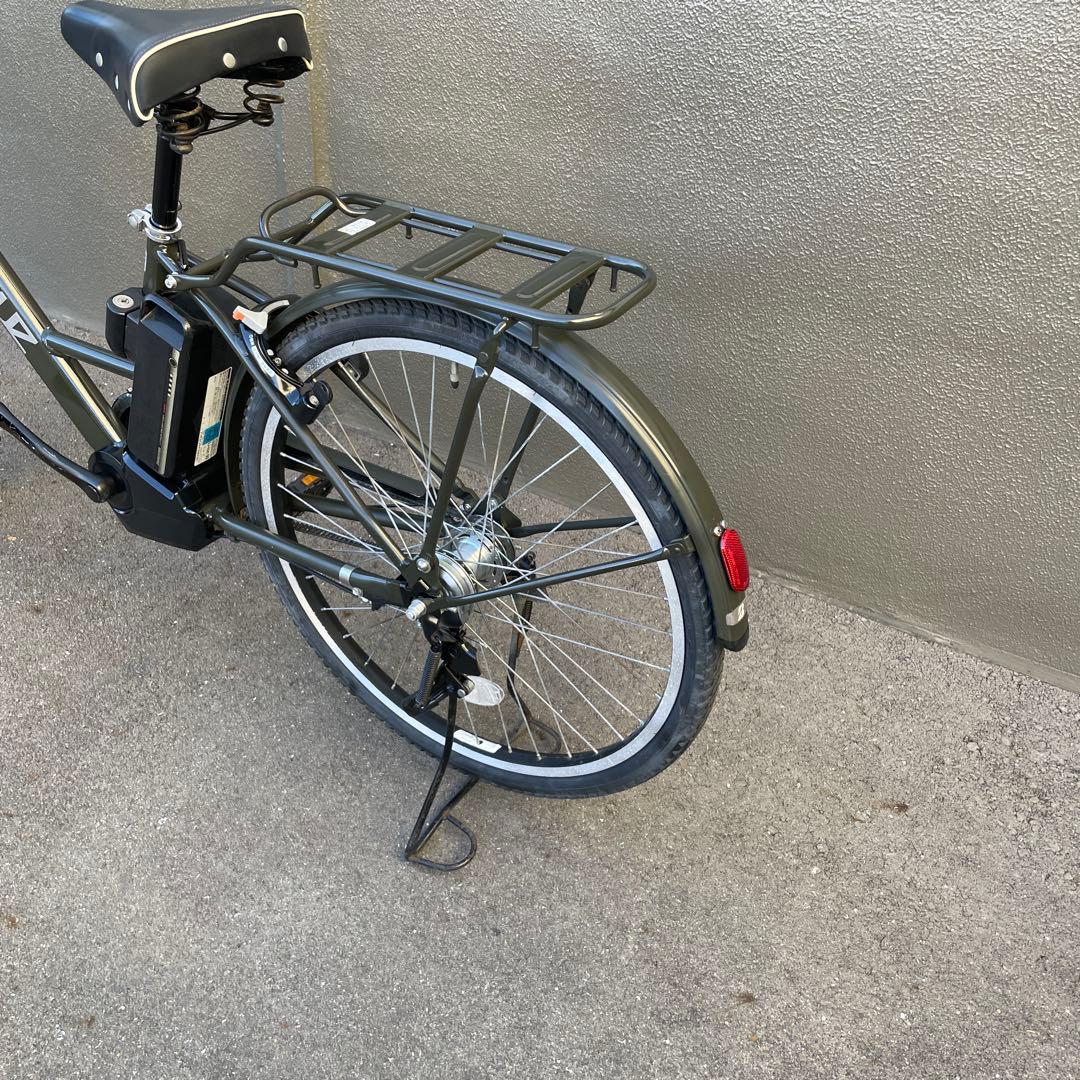 ブリヂストンアルベルト 電動アシスト自転車26インチ グリーン