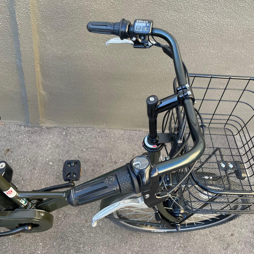 ブリヂストンアルベルト 電動アシスト自転車26インチ グリーン