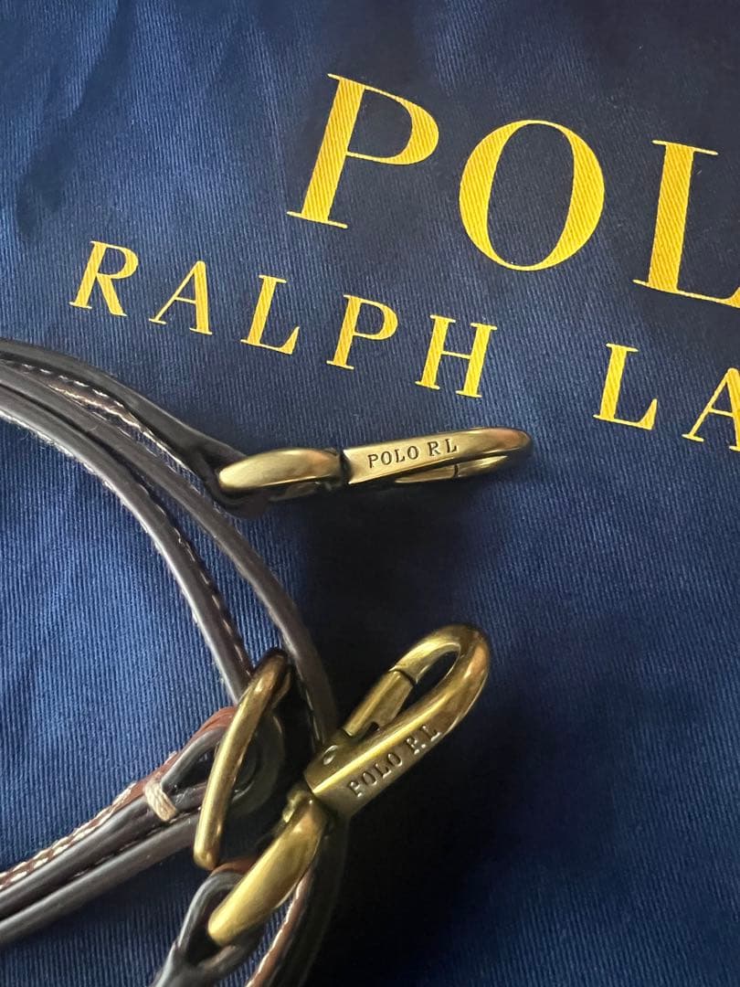 新品未使用　POLO RALPH LAUREN ストラップ付きミニトートバッグ