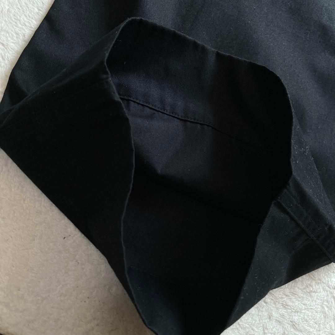 新品タグ MHL. ワイドパンツ SOFT DENSE COTTON 黒 M 2