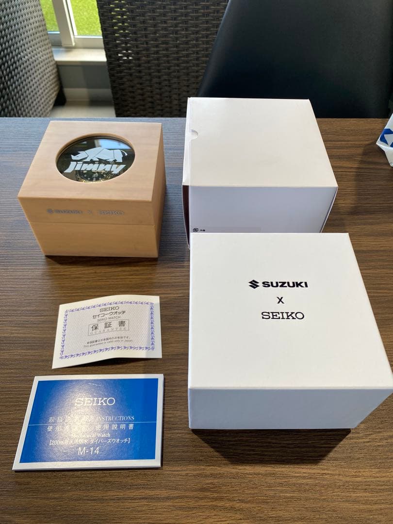 ジムニー　SEIKO ダイバーズ 200m カモフラージュグリーン