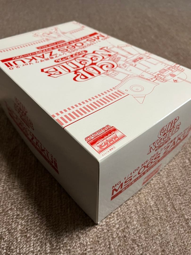 シャア専用ザクVer.2.0 カップヌードルオリジナルクリアカラーバージョン