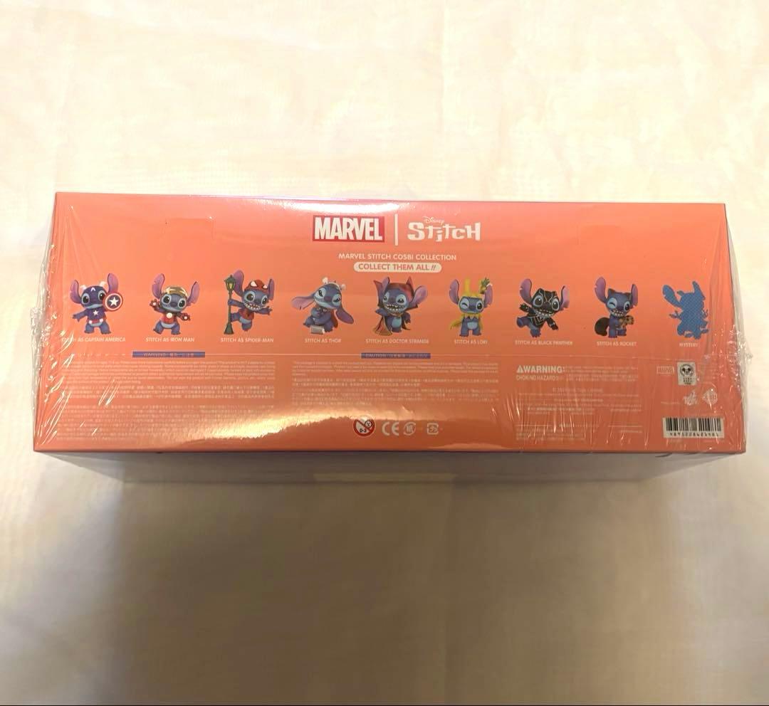 24時間以内発送》cosbiマーベル×スティッチ8種セット ホットトイズ